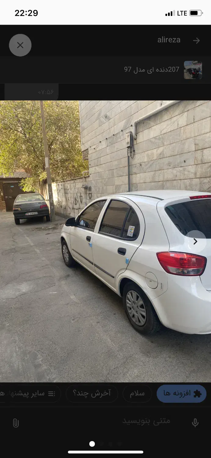 تیبا دو مدل ۱۴۰۰ کارکرد ۹۶معاوضه با ۲۰۶و۲۰۷|خودرو سواری و وانت|اندیشه, اندیشه فاز ۱|دیوار