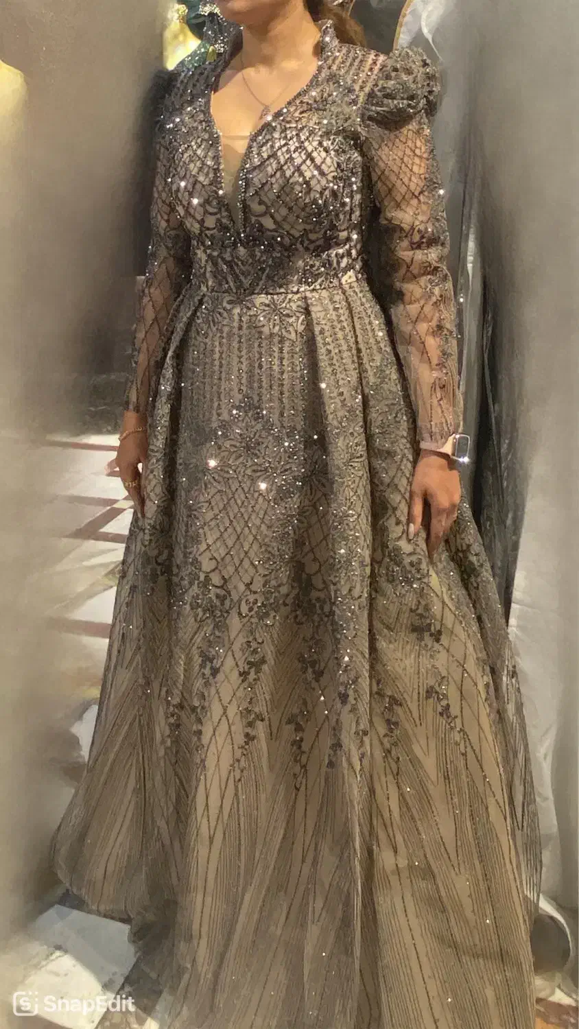 پیراهن مجلسی سایز ۴۴-۴۲|لباس|رشت, انصاری|دیوار