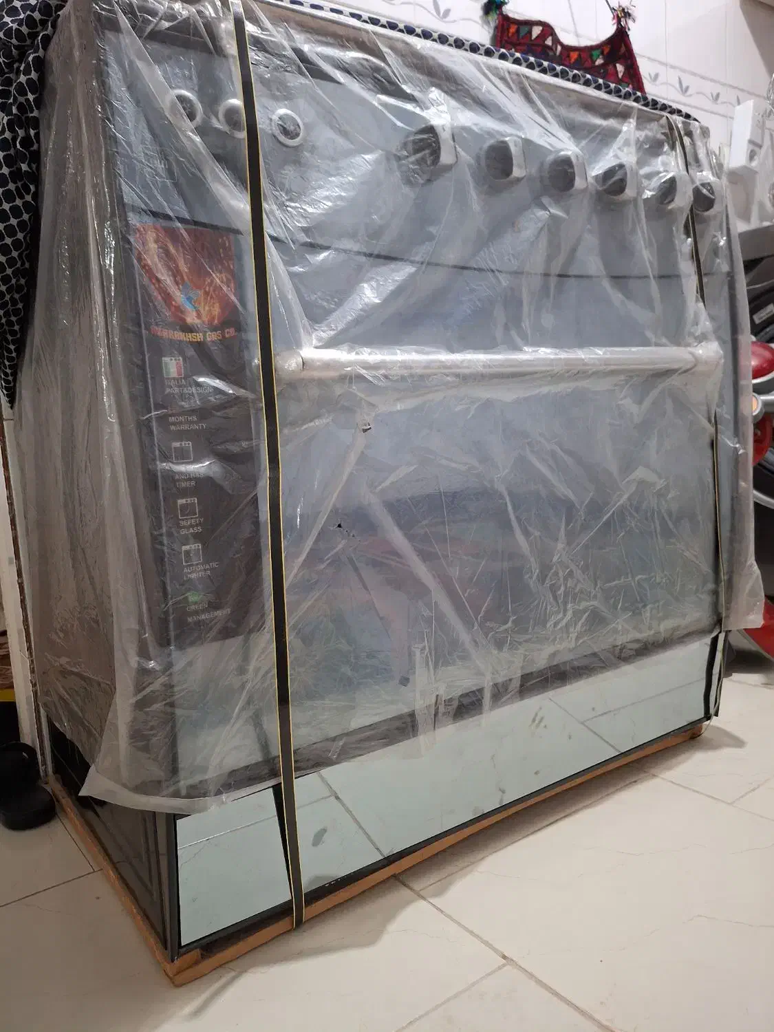 گاز ۵شعله طرح فر   زمان دار|اجاق گاز و لوازم برقی پخت‌وپز|بندرعباس, |دیوار