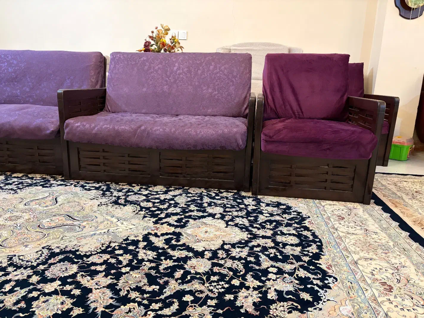 مبل هفت نفره کارکرده|مبلمان خانگی و میز عسلی|قائمشهر, |دیوار