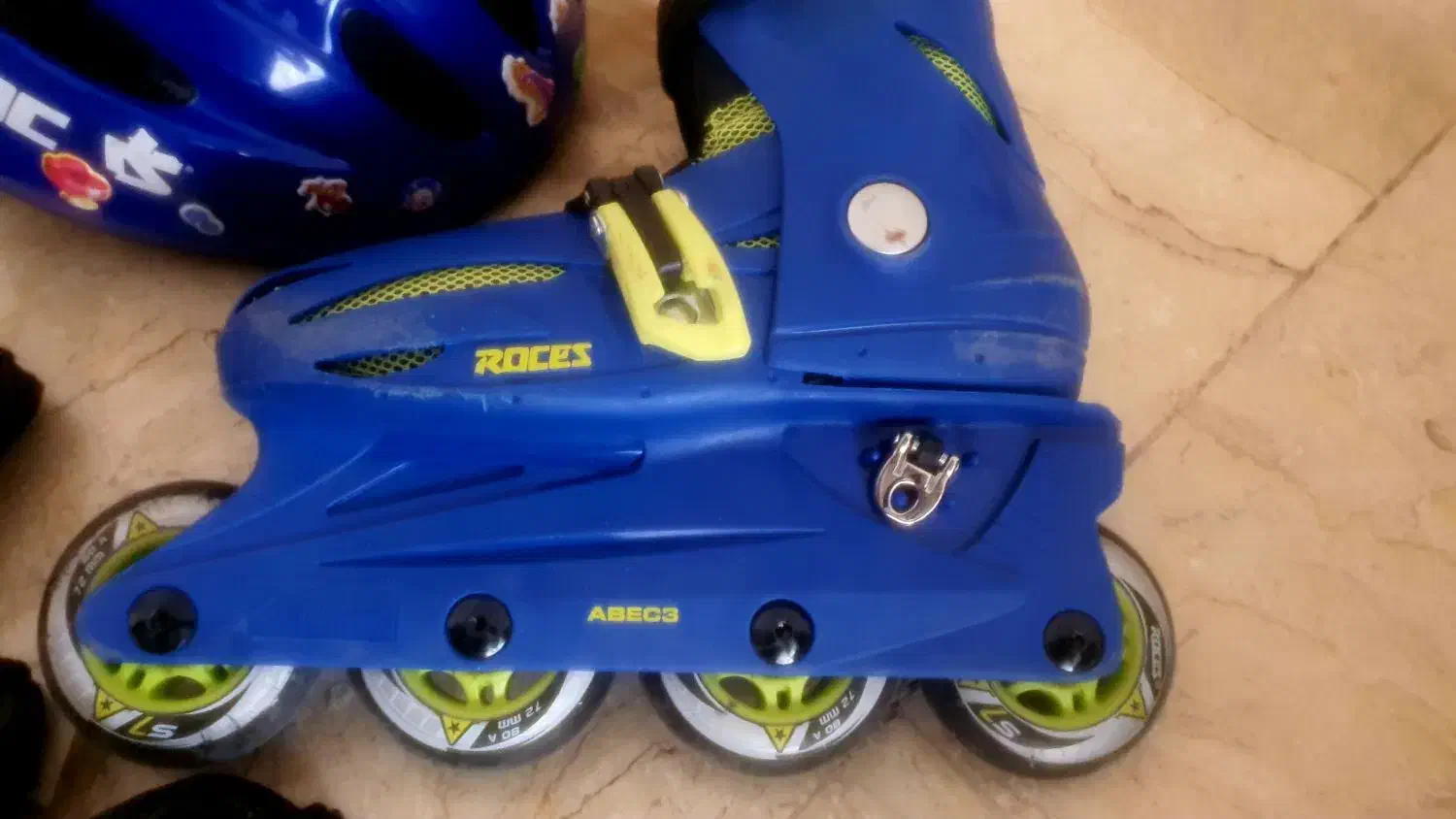 اسکیت روسز  Roces با کلیه ی لوازم|دوچرخه، اسکیت، اسکوتر|تهران, شهران شمالی|دیوار