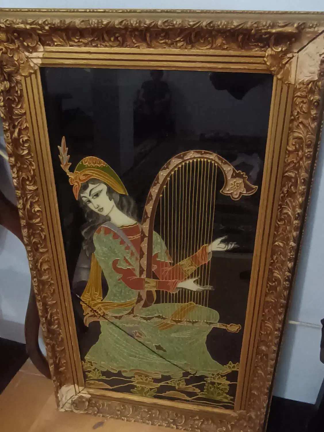 تابلومینیاتوری .ویترایی برجسته|تابلو، نقاشی، عکس|تهران, کیانشهر|دیوار