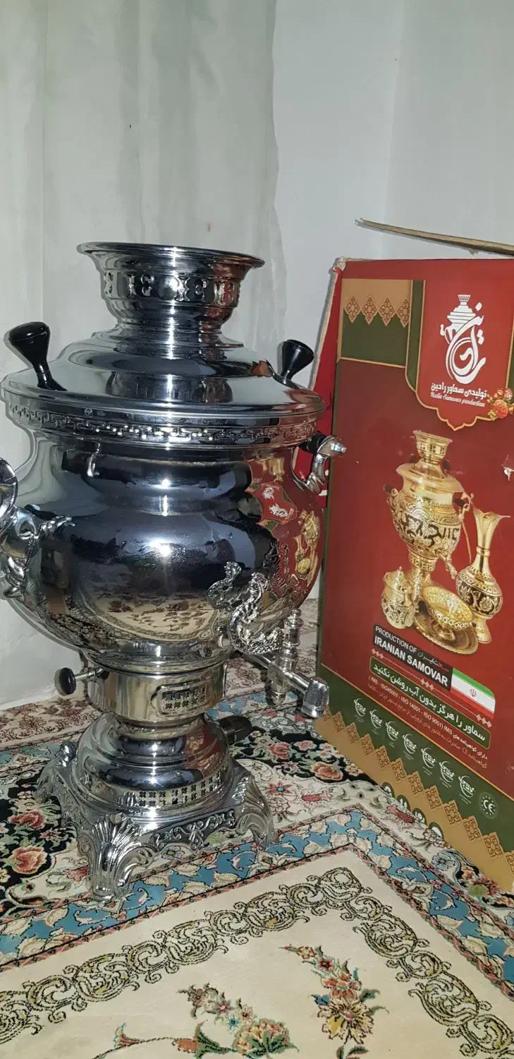 سماورگازی|سماور، چای‌ساز، قهوه‌ساز|کرمانشاه, |دیوار