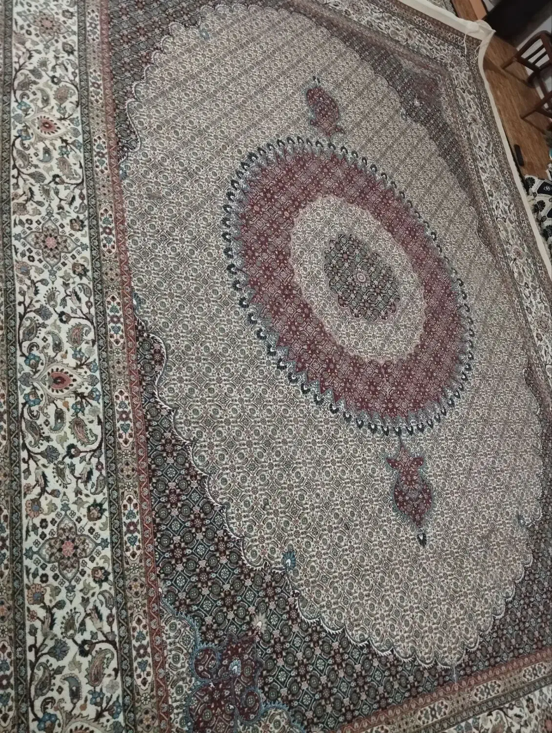 فرش ۱۲متری دستباف|فرش|درح, |دیوار