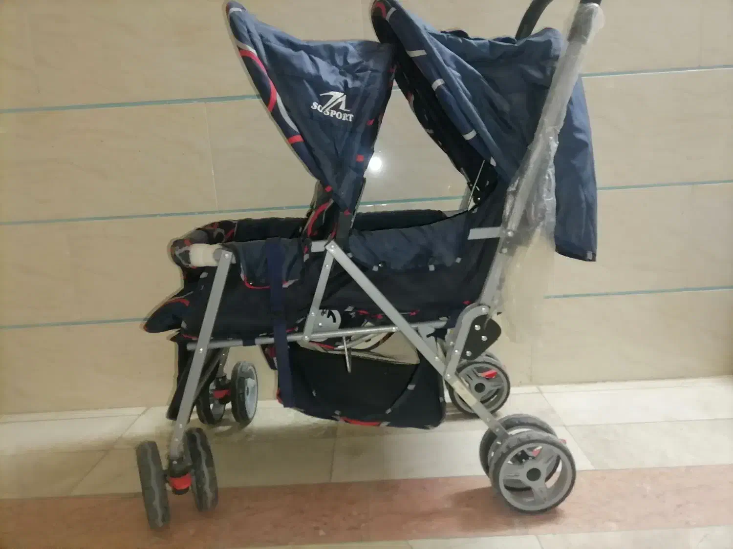 کالسکه دوقلو|کالسکه و لوازم جانبی|نسیم‌شهر, |دیوار