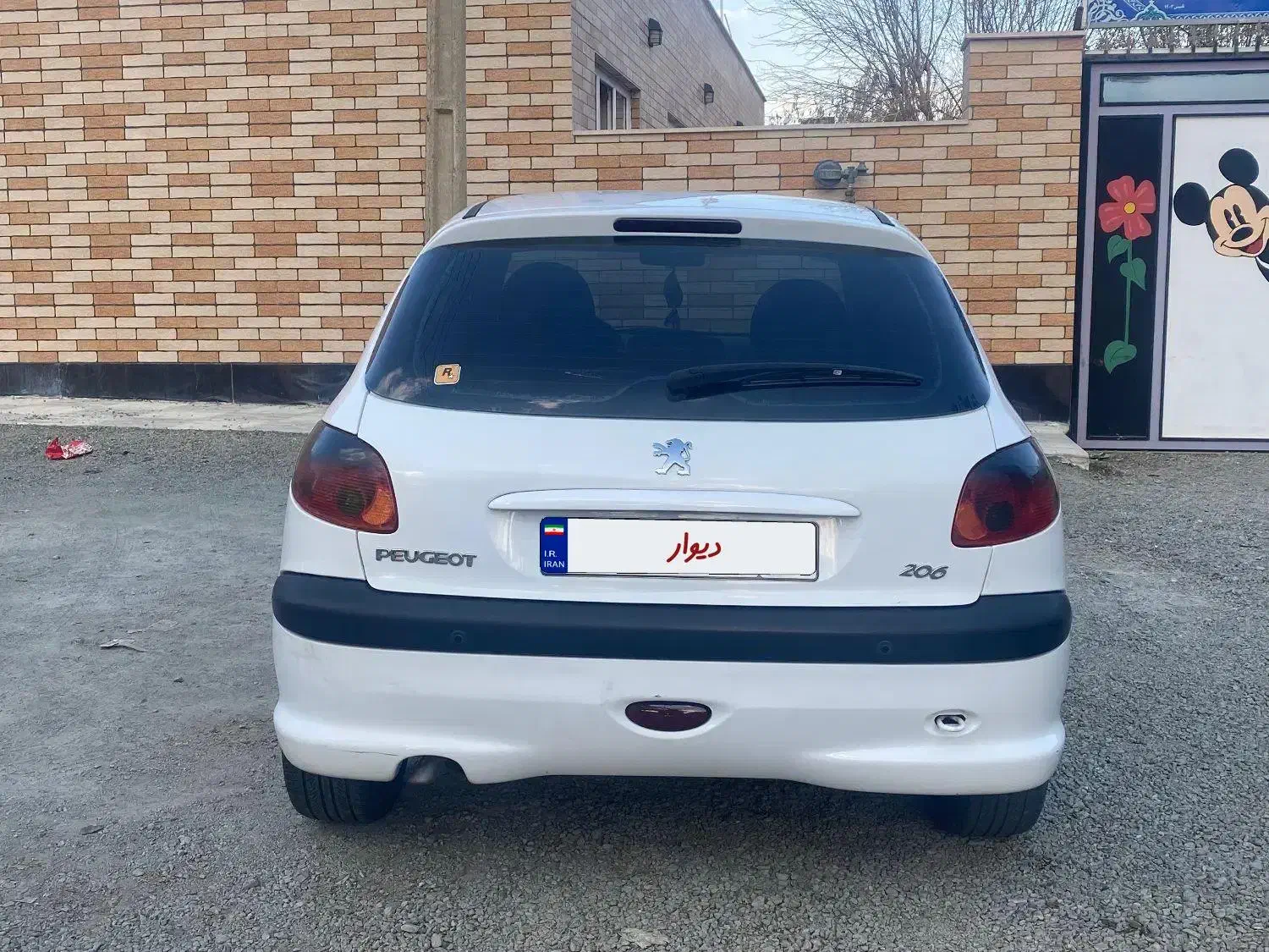 پژو ۲۰۶ تیپ ۵|خودرو سواری و وانت|تهران, سبلان (لشگر)|دیوار