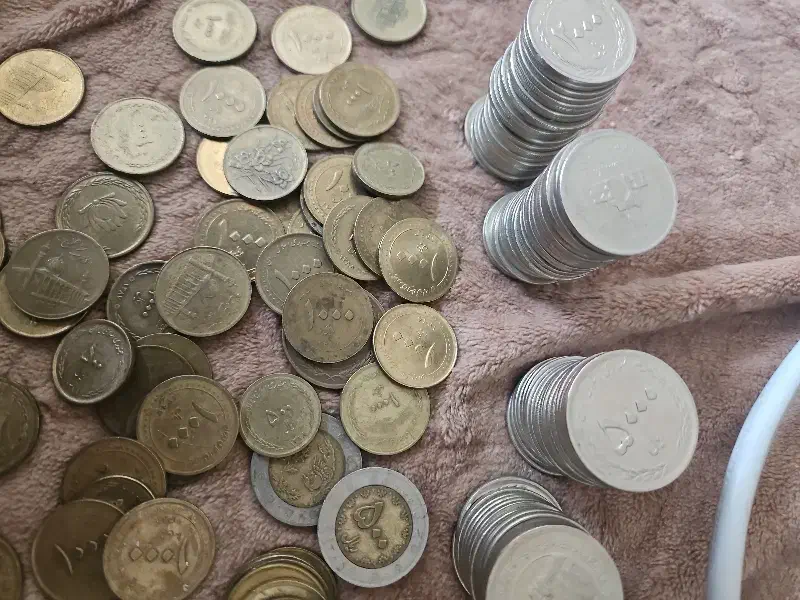 سکه های ۵۰۰و۲۰۰و۵۰ وده و۲۵ و۵ تومانی|کلکسیون سکه، تمبر، اسکناس|فردوسیه, |دیوار