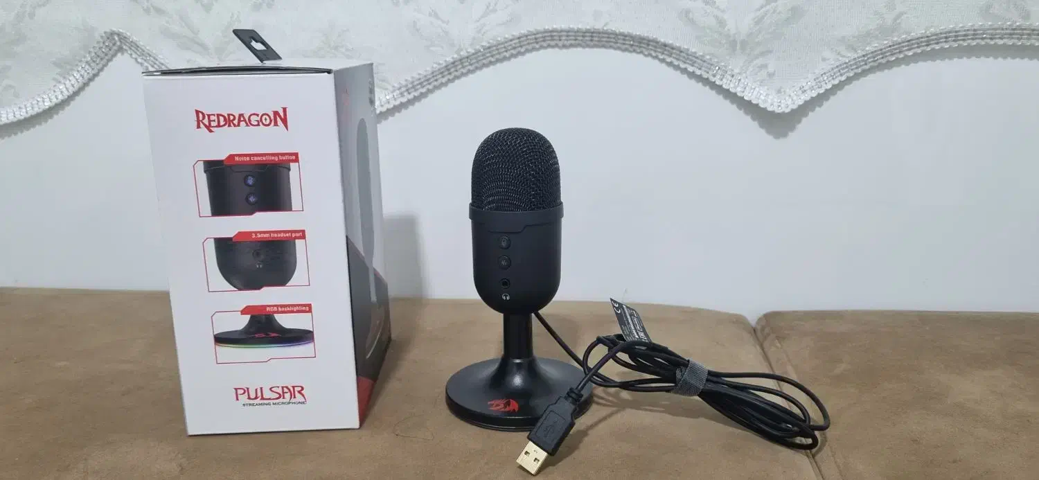 میکروفن رومیزی ردراگون مدل PULSAR GM303|سیستم صوتی خانگی|تهران, بلورسازی|دیوار