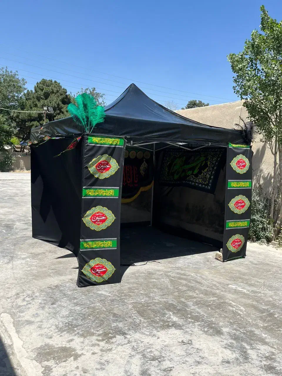 آلاچیق سایبان محرمی چادر عشایری ۳در۳|کوهنوردی و کمپینگ|تهران, تهرانسر شرقی|دیوار