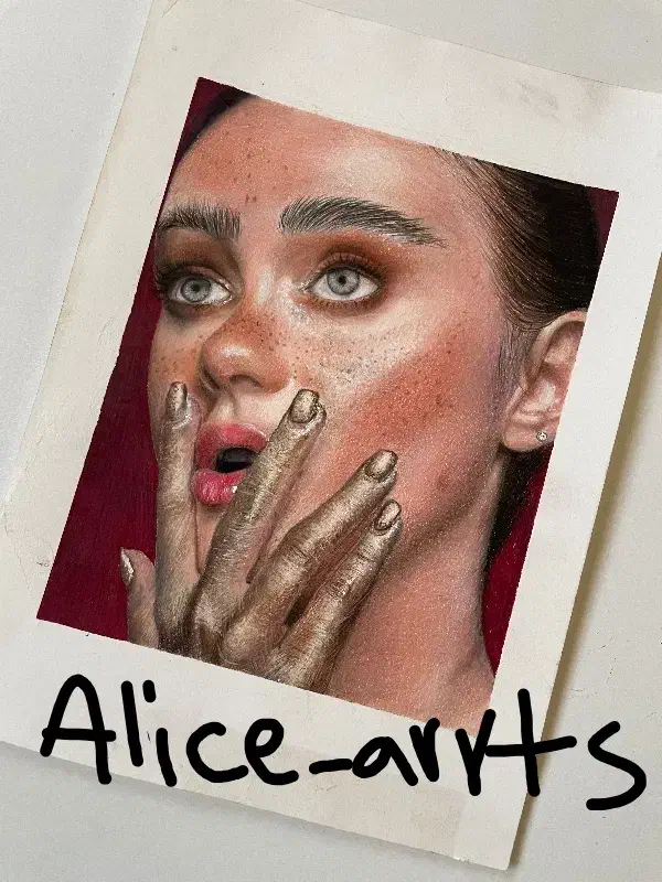 سفارش نقاشی چهره با مداد رنگی|خدمات پیشه و مهارت|یزد, |دیوار