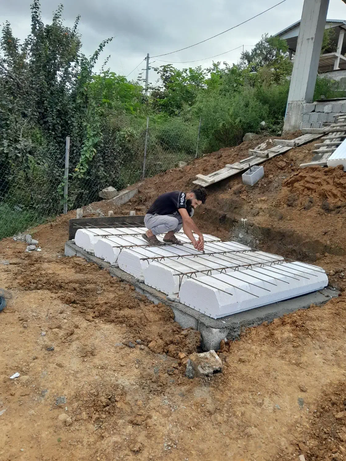 بلوک چینی اوستاکاری|خدمات پیشه و مهارت|تالش, هشتپر|دیوار