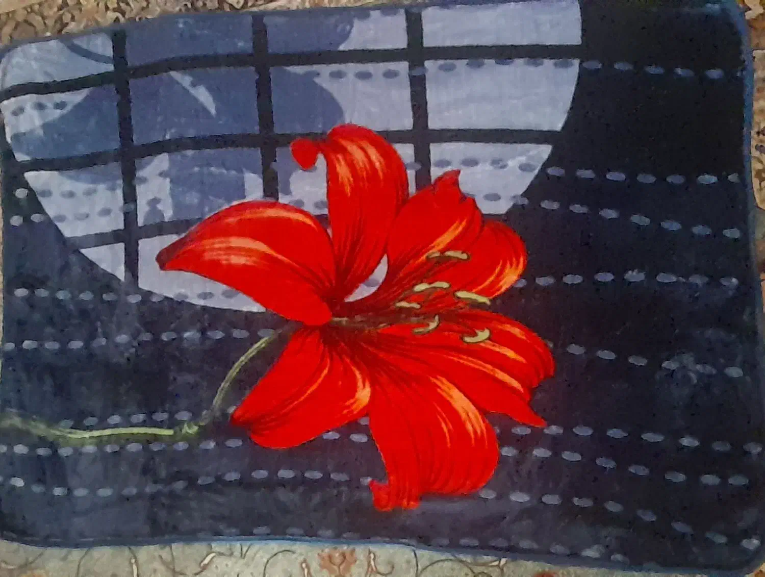 پتو گلبافت یک نفره مارک لیلیان ترک|رختخواب، بالش، پتو|کرج, ساماندهی|دیوار