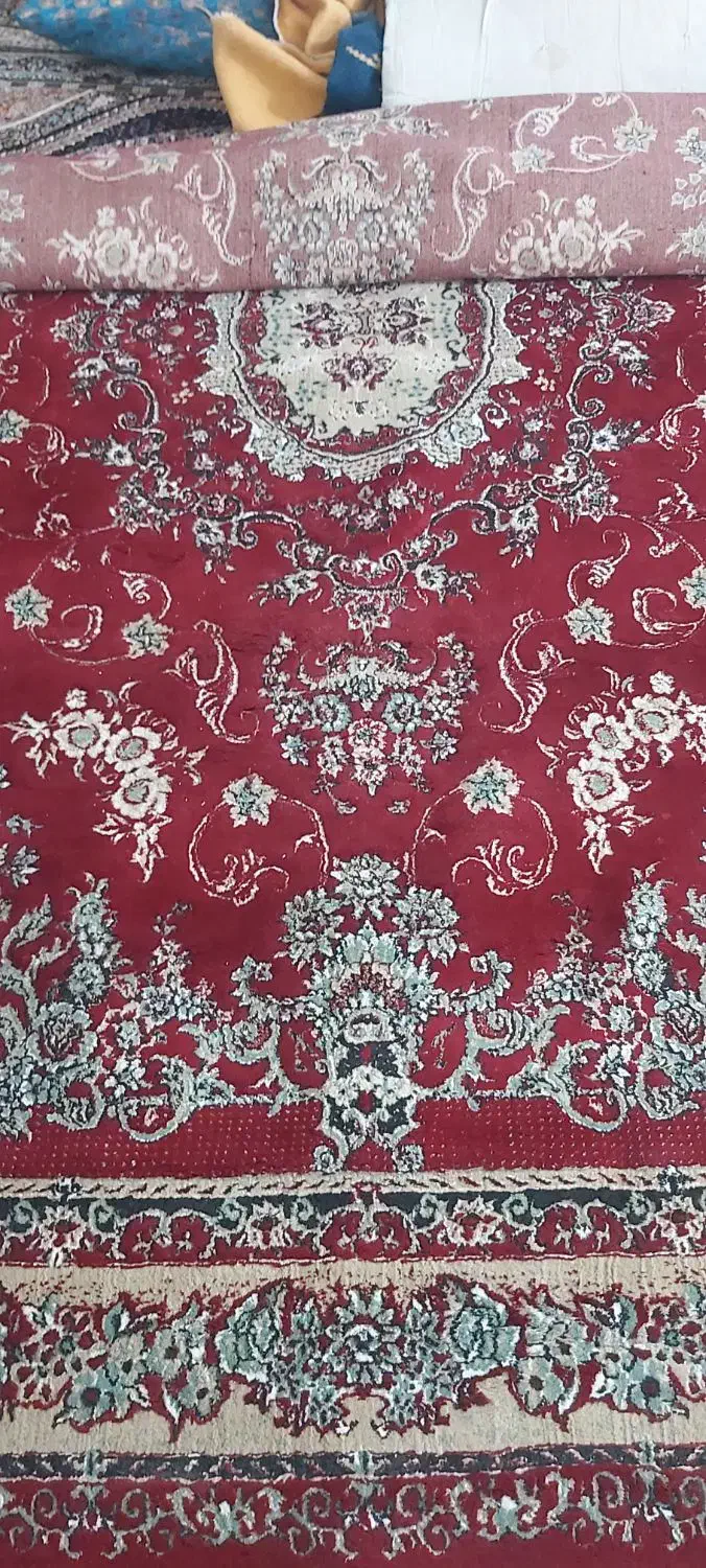 قالی 9متری دس بافت تمیز بدون پارگی|فرش|بندر ماهشهر, |دیوار