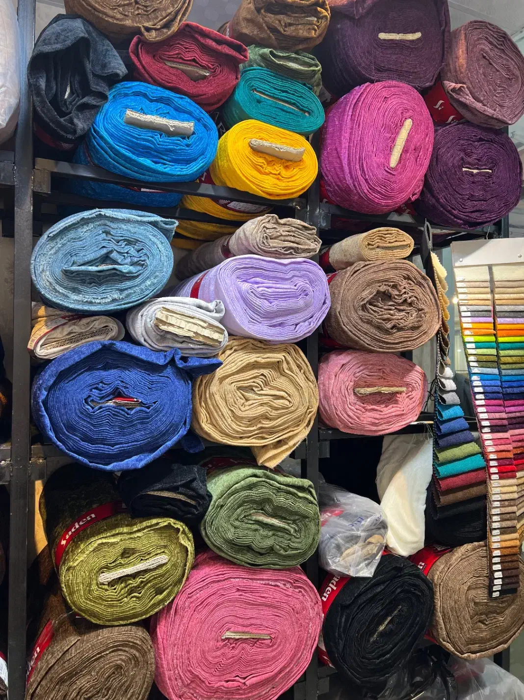 پرده حریر شانل|پرده، رانر، رومیزی|تهران, بازار|دیوار