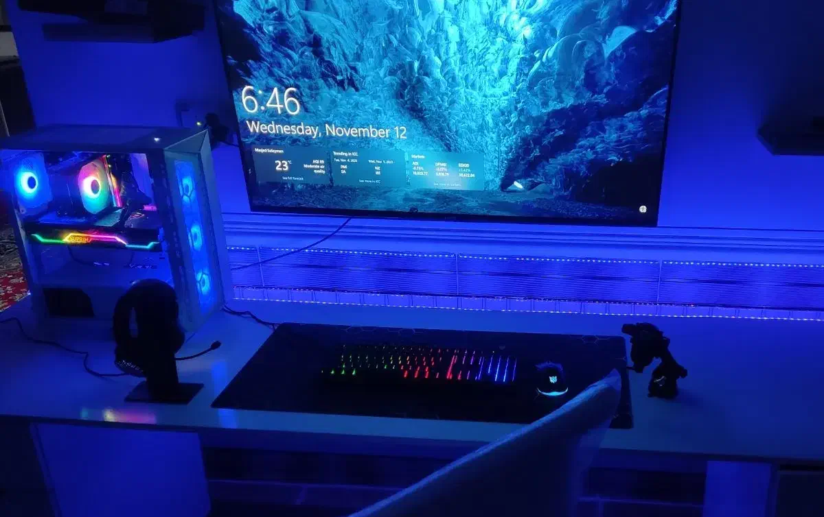 پکیج کامل گیمینگ با فول ترین امکانات و گرافیک|قطعات و لوازم جانبی رایانه|اهواز, کیانشهر|دیوار