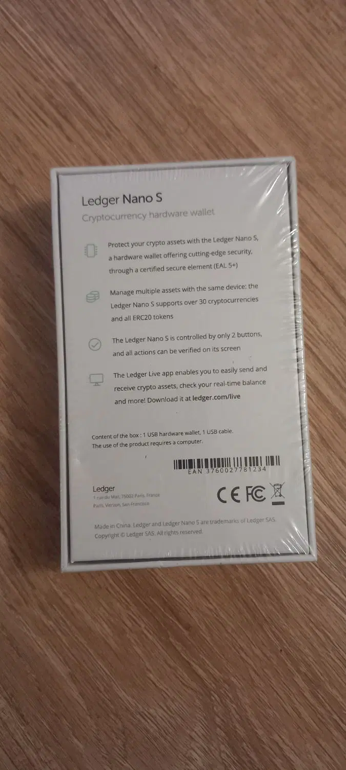 ledger nano s آکبند|قطعات و لوازم جانبی رایانه|تهران, شهرک شهید باقری|دیوار