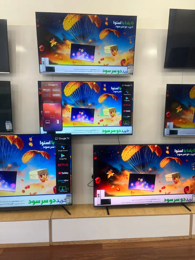 تلویزیون ۵۵ اینچ اسنوا تخفیف ۴میلیونی/شرایط ۱۲ماهه|تلویزیون و پروژکتور|کرمان, |دیوار