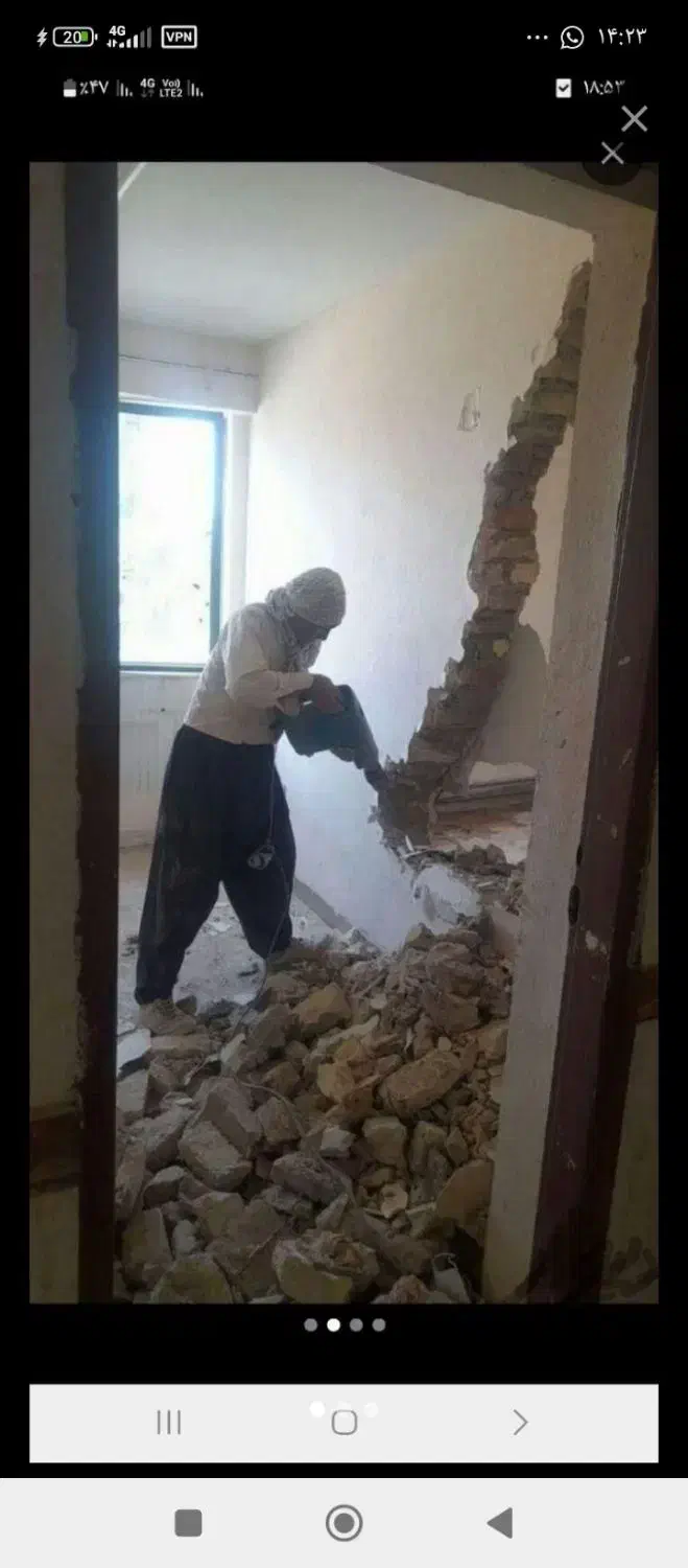 پیکورکاری و تخریب حرفه ای|خدمات پیشه و مهارت|داراب, |دیوار