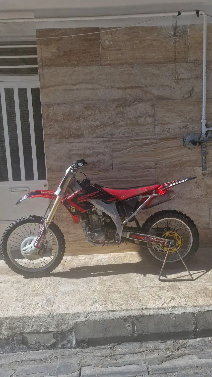 موتورسیکلت کراس Honda CRF 450 مدارک ،مزایده سپاه|موتورسیکلت|تهران, جنت‌آباد شمالی|دیوار