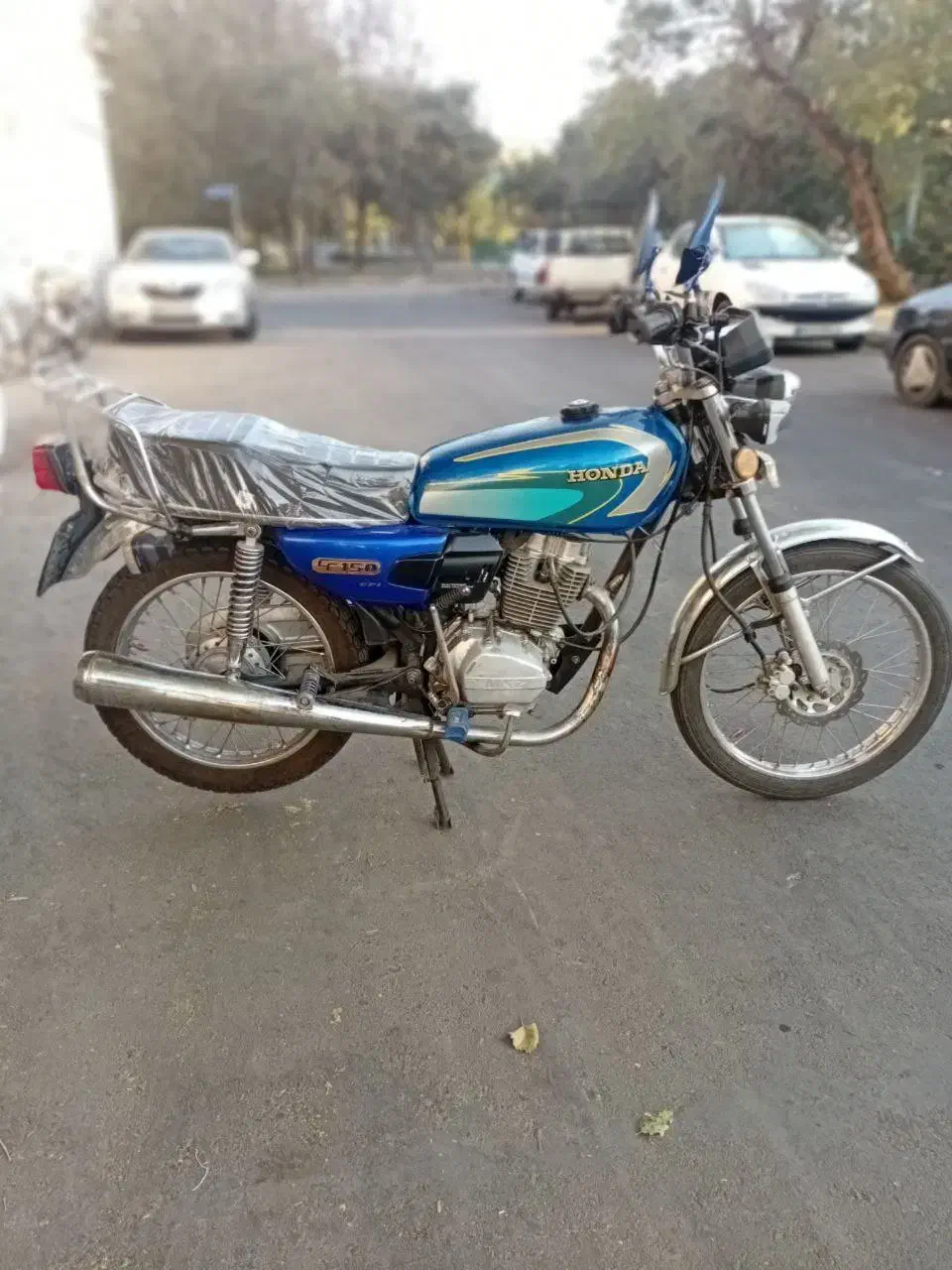 موتور هندا150ساوین|موتورسیکلت|تهران, هاشمآباد|دیوار