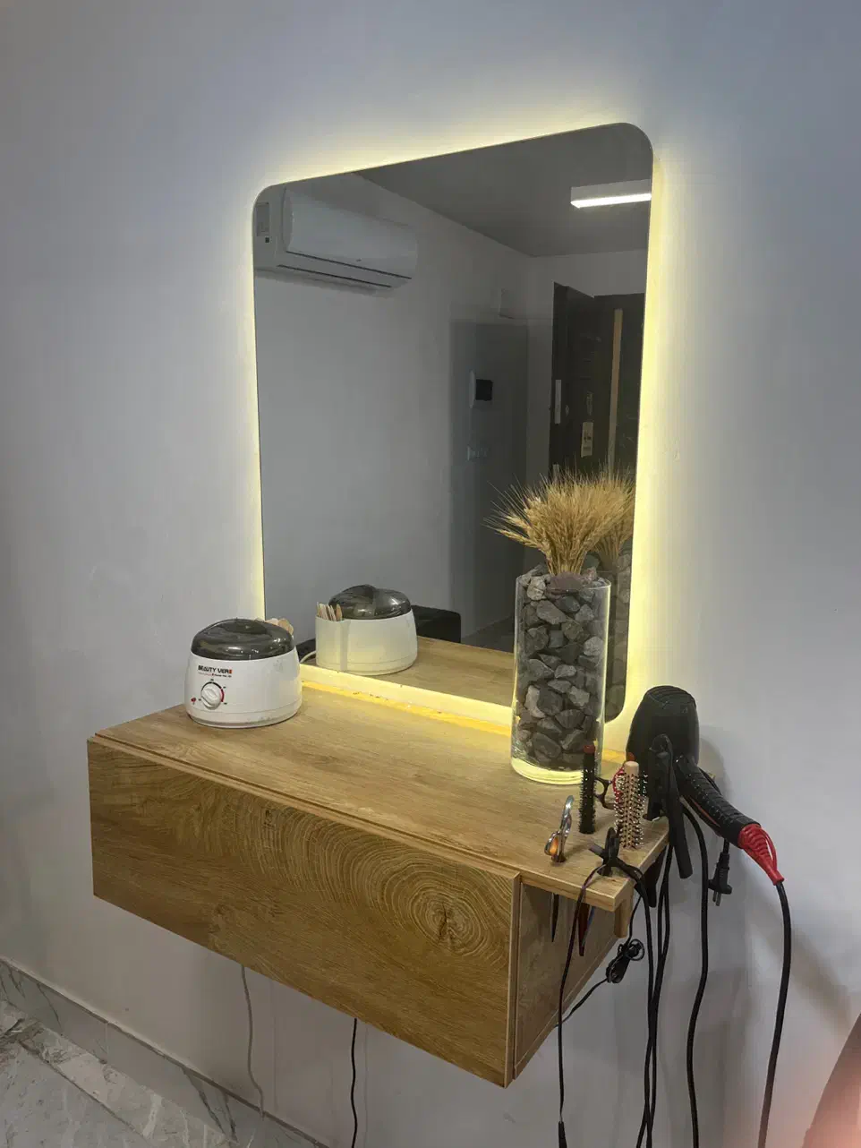 آینه و کنسول|بوفه، ویترین، کنسول|رشت, فرزانه|دیوار