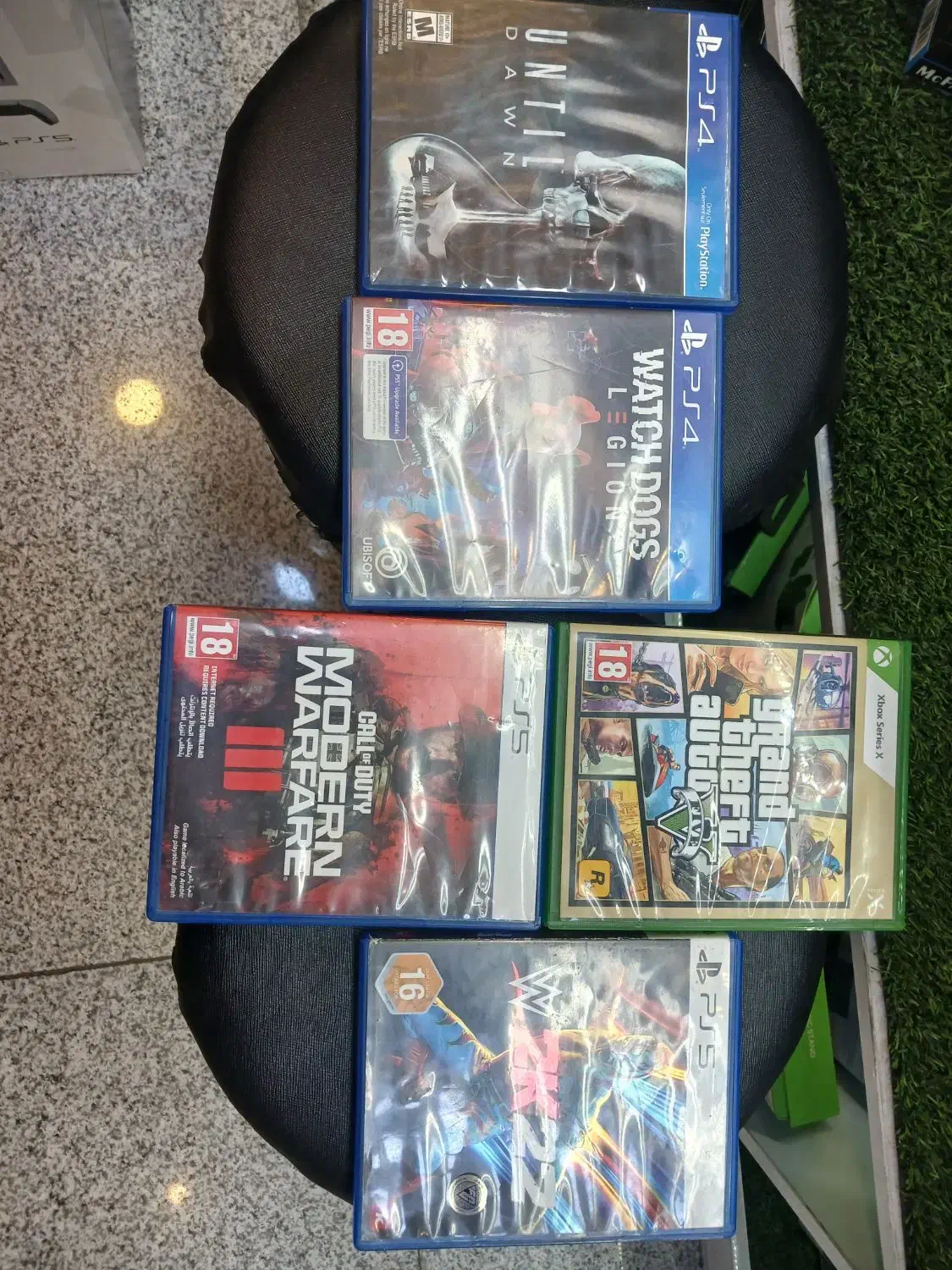 دیسکهای کارکرده پلی استیشن۴و۵ ایکسباکس|کنسول، بازی ویدئویی و آنلاین|تهران, لاله زار|دیوار