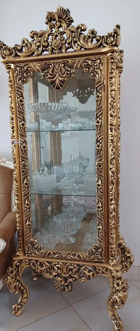 بوفه چوبی|بوفه، ویترین، کنسول|گناباد, |دیوار