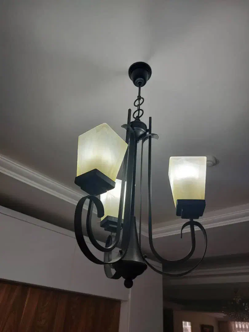 لوستر|لوستر و چراغ آویز|تبریز, |دیوار