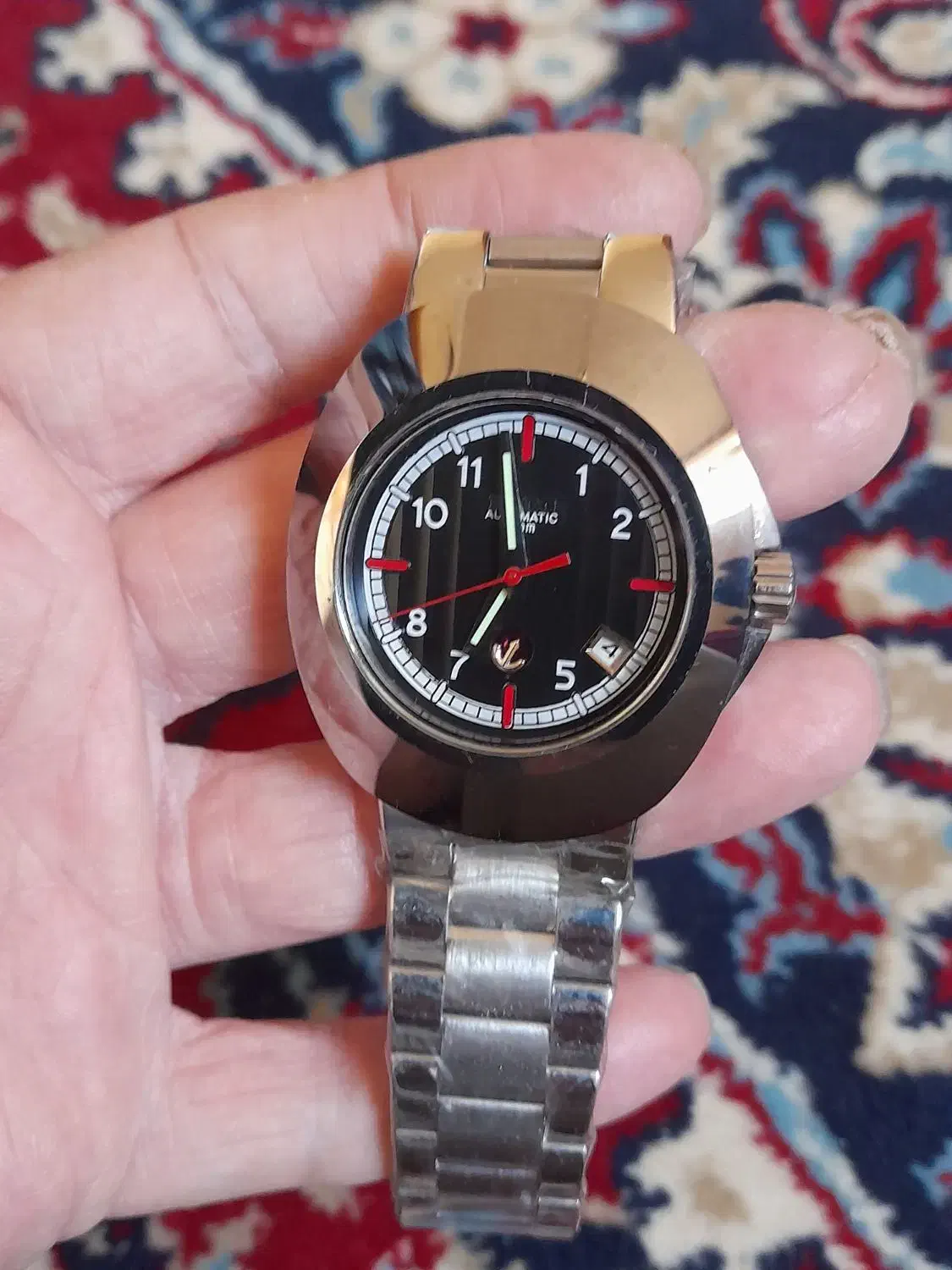 ساعت رادو اتوماتیک تخم مرغی صحفه بزرگ|ساعت|اردبیل, |دیوار