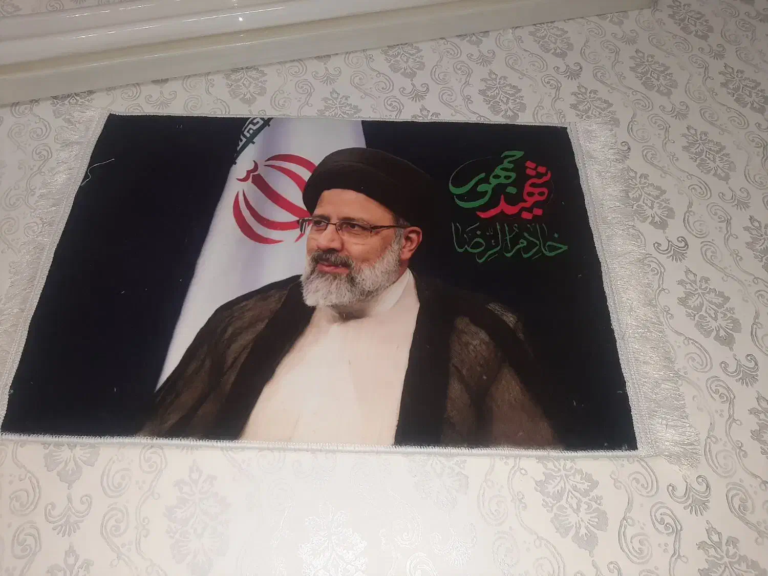 تابلو فرش ریسی|تابلو فرش|قم, علی آباد سعدگان|دیوار