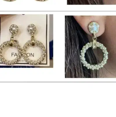 گوشواره های بدل اب طلاکاری|جواهرات|کرج, شهرک بنفشه|دیوار