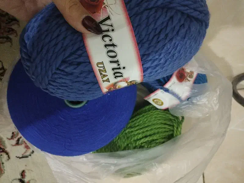 تعدادی کاموا|لوازم خیاطی و بافتنی|گنبد کاووس, |دیوار