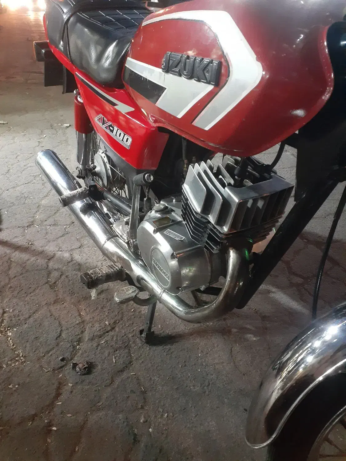 سلام موتور سوزاکی تمیز|موتورسیکلت|نیشابور, خط کاشمر|دیوار