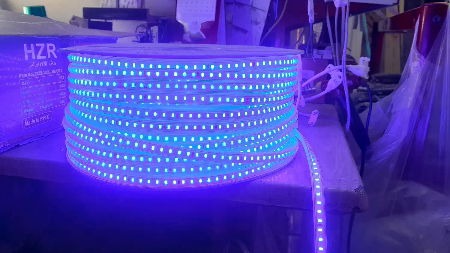 ریسه شیلنگی|ریسه و چراغ تزئینی|اهواز, کمپلو جنوبی|دیوار