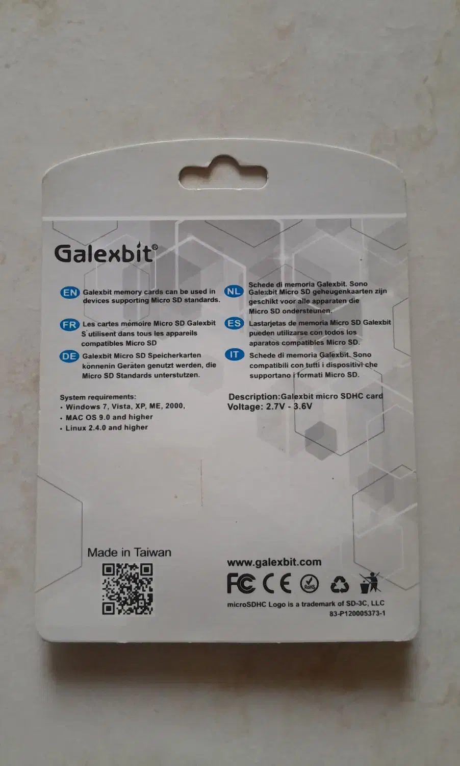مموری کارت Galexbit 8GB|لوازم جانبی موبایل و تبلت|اصفهان, کوی امام|دیوار