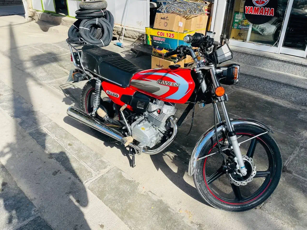 موتور ساوین|موتورسیکلت|نیشابور, دهنو|دیوار