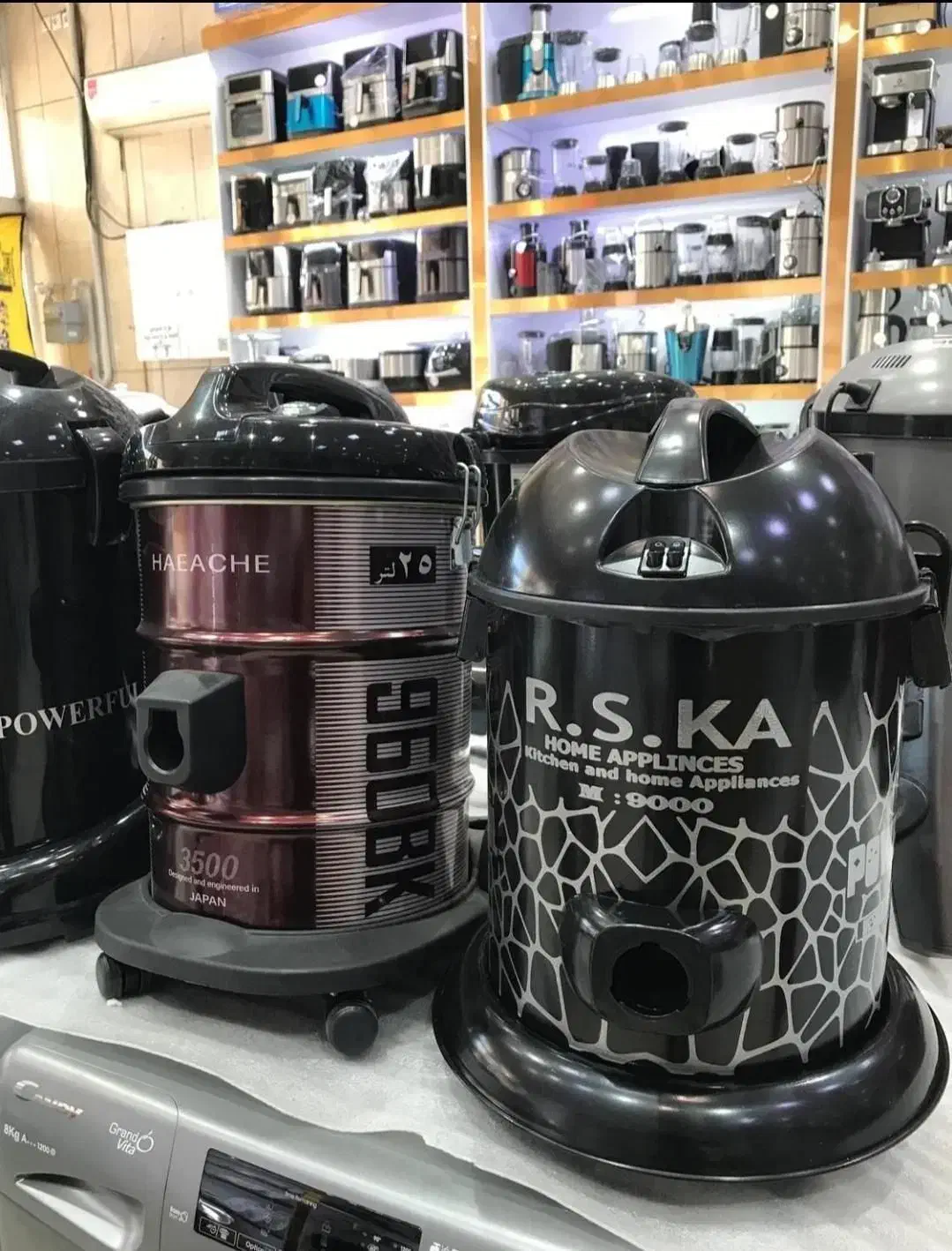 جاروبرقی سطلی RSKA سرانزو 9000 باگارانتی جارو برقی|جاروبرقی، جارو شارژی، بخارشو|مشهد, طلاب|دیوار