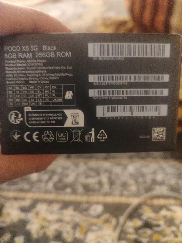 poco x5 5G|موبایل|گنبد کاووس, |دیوار