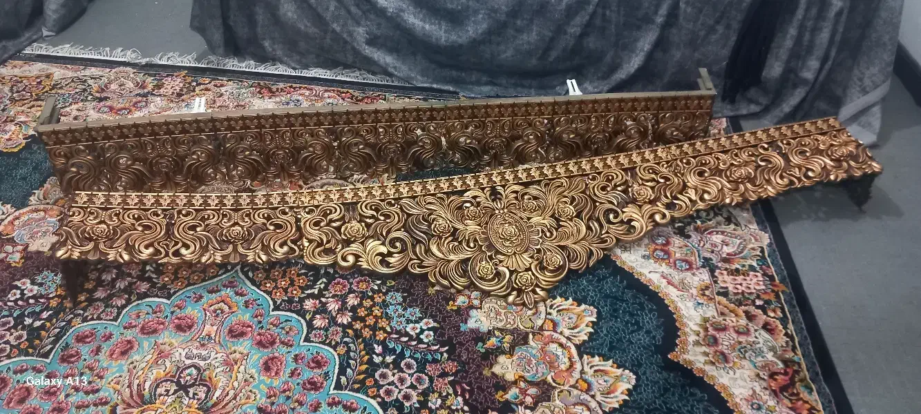 کتیبه پرده در حد نو|پرده، رانر، رومیزی|گرگان, |دیوار
