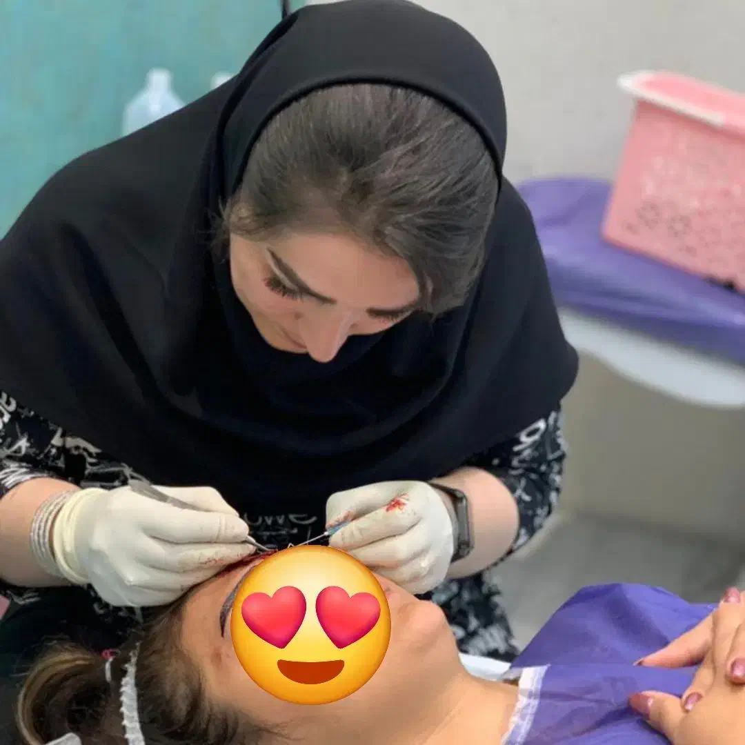 کاشت ابرووشقیقه واموزش|خدمات آرایشگری و زیبایی|اردبیل, |دیوار