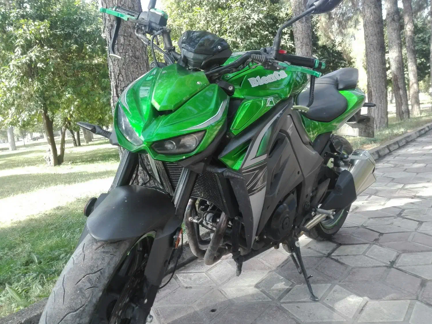 موتورسیکلت بلنتا طرح کاوازاکی ۱۰۰۰|موتورسیکلت|شیراز, فرگاز|دیوار