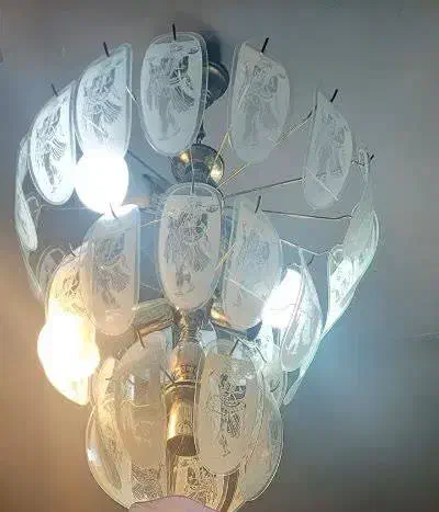 لوستر|لوستر و چراغ آویز|اصفهان, دوطفلان|دیوار