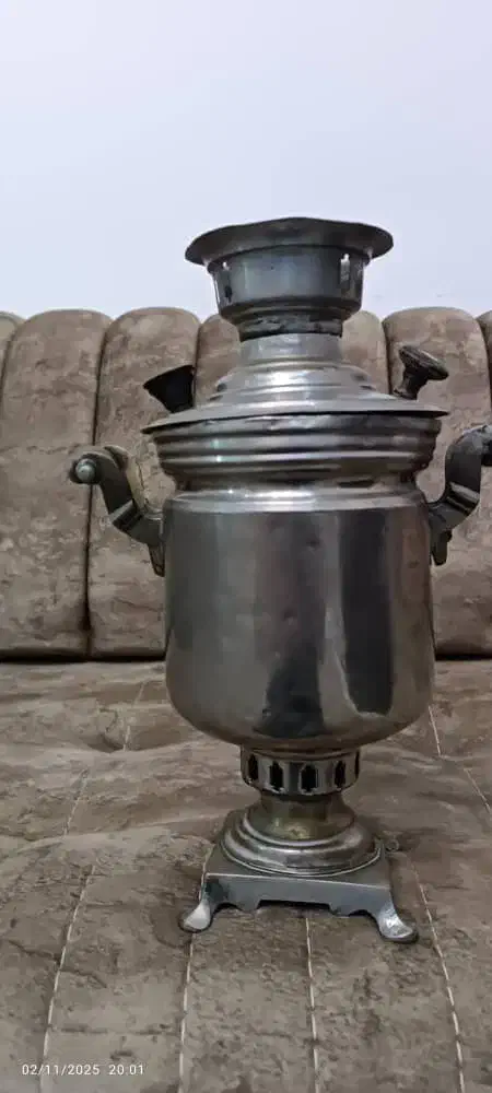 سماور زغالی(معاوضه با ملک )هم انجام میشه|کلکسیون اشیاء عتیقه|لواسان, |دیوار