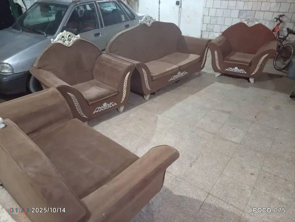 مبل هفت نفره|مبلمان خانگی و میز عسلی|سوسنگرد, |دیوار