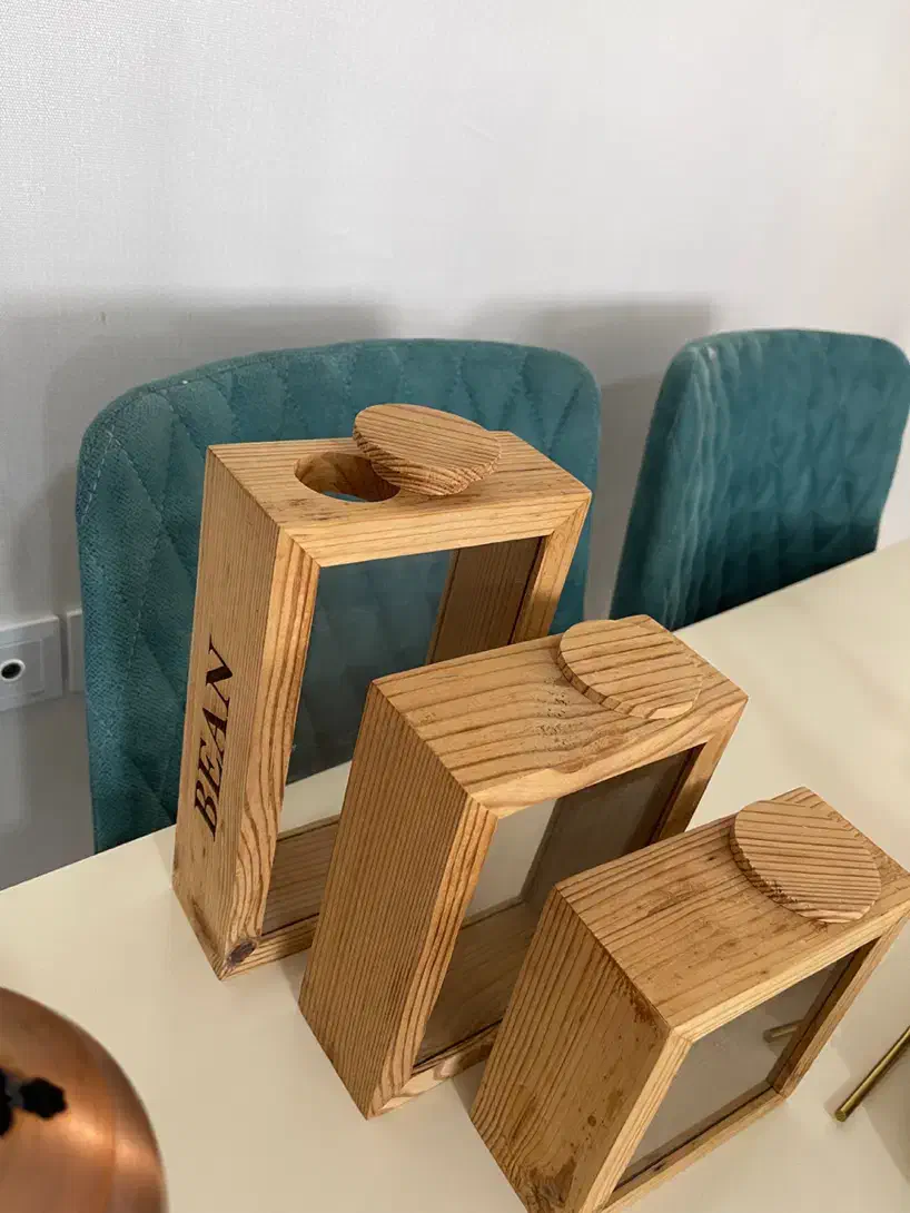 جا حبوباتی چوبی|ظروف نگهدارنده، پلاستیکی، یک‌بارمصرف|ماکو, |دیوار