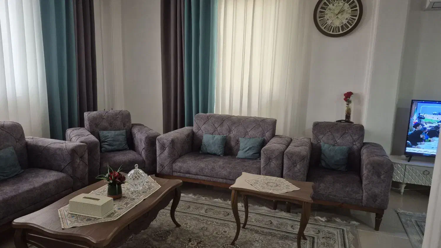 مبل|مبلمان خانگی و میز عسلی|فومن, |دیوار