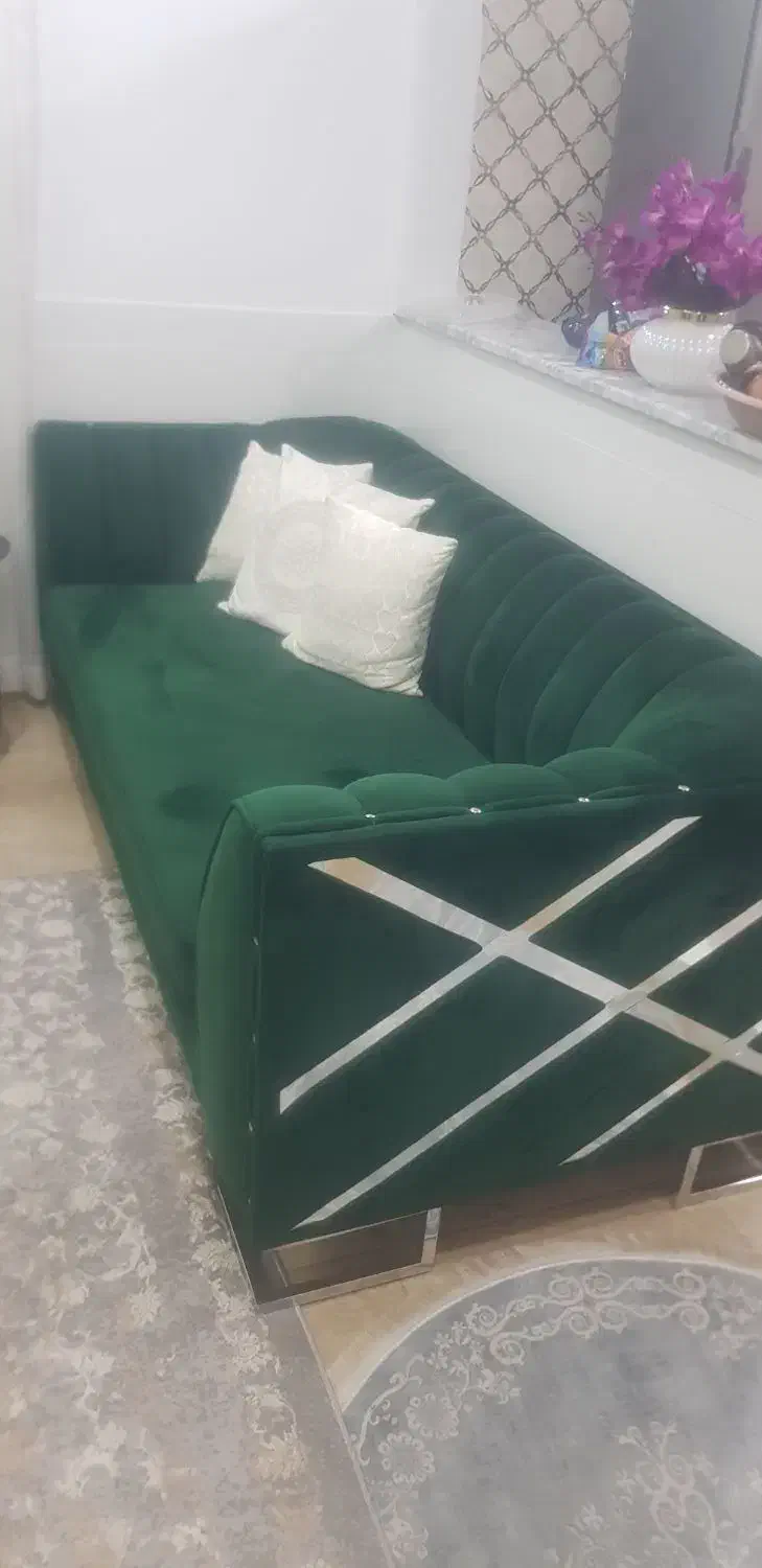 فروش مبل سالم و خیلی نو با تخفیف ۱۵ میلیونی|مبلمان خانگی و میز عسلی|مریوان, |دیوار