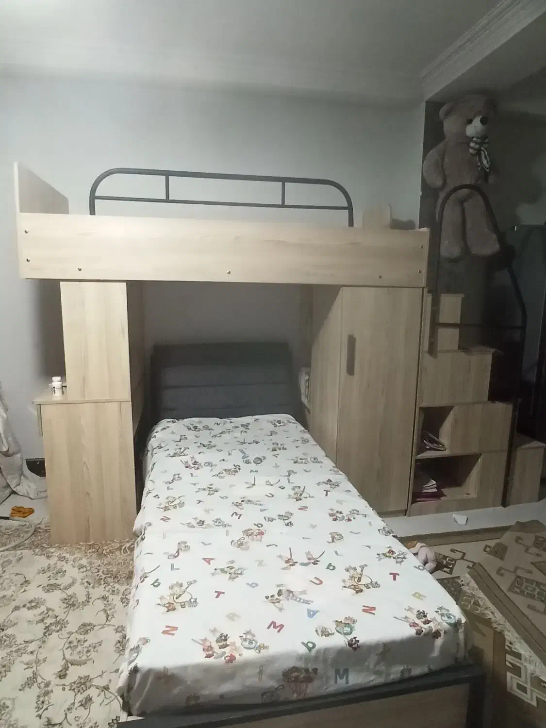 تخت دوطبقه|تخت و سرویس خواب|بوئین زهرا, |دیوار