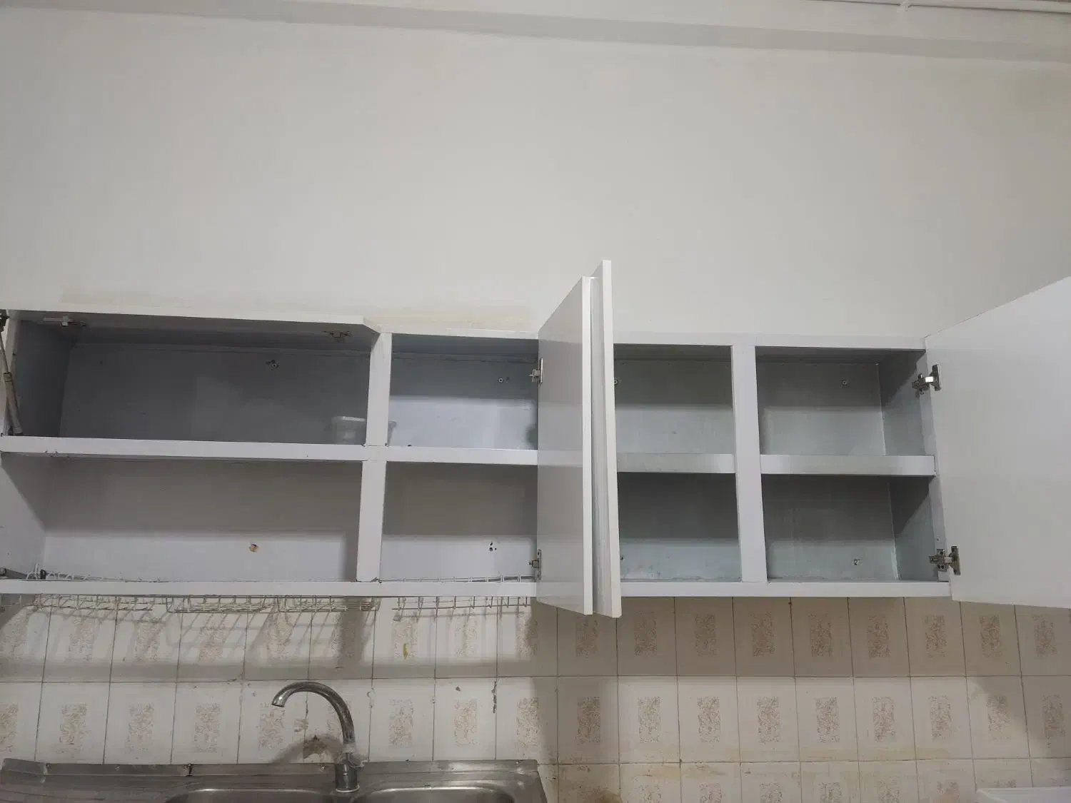 کابینت فلزی|آب‌چکان و نظم‌دهنده ظروف|بهارستان, |دیوار