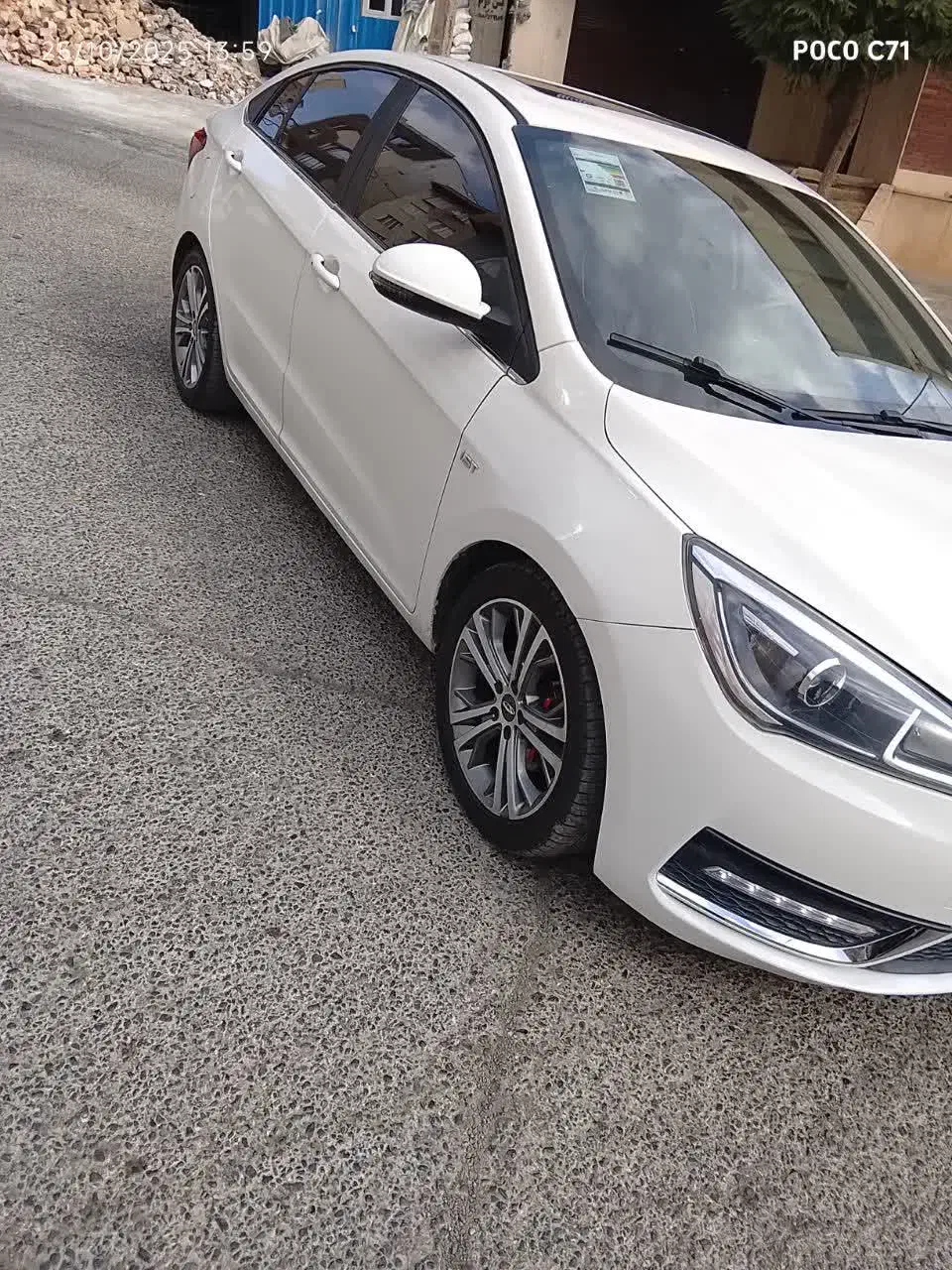 آریزو ۵ مدل ۹۷ کاملا بی رنگ به شرط فنی و رنگ|خودرو سواری و وانت|سنندج, |دیوار